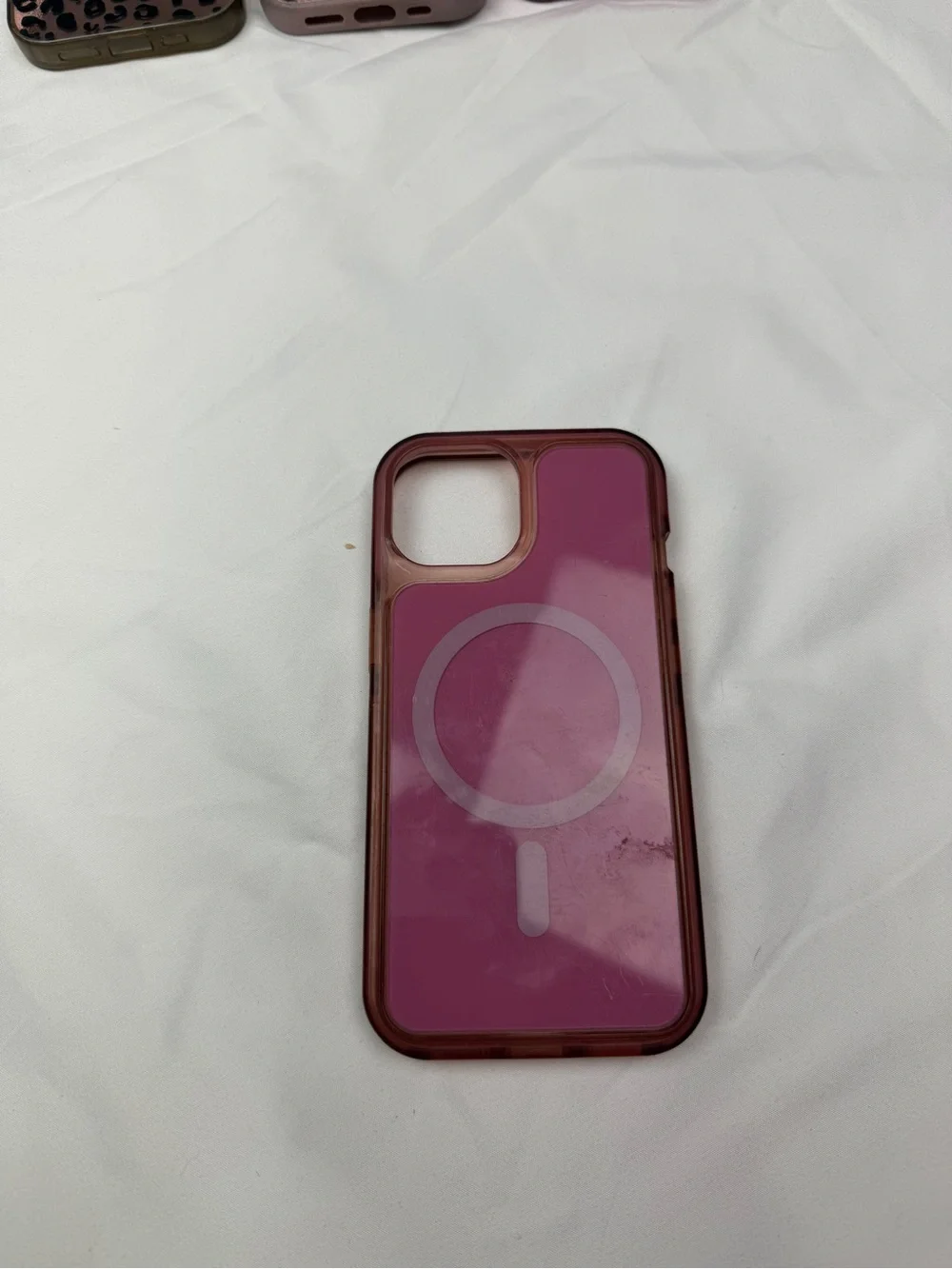 MagSafe Compatible Pink Phone Case - Unbranded